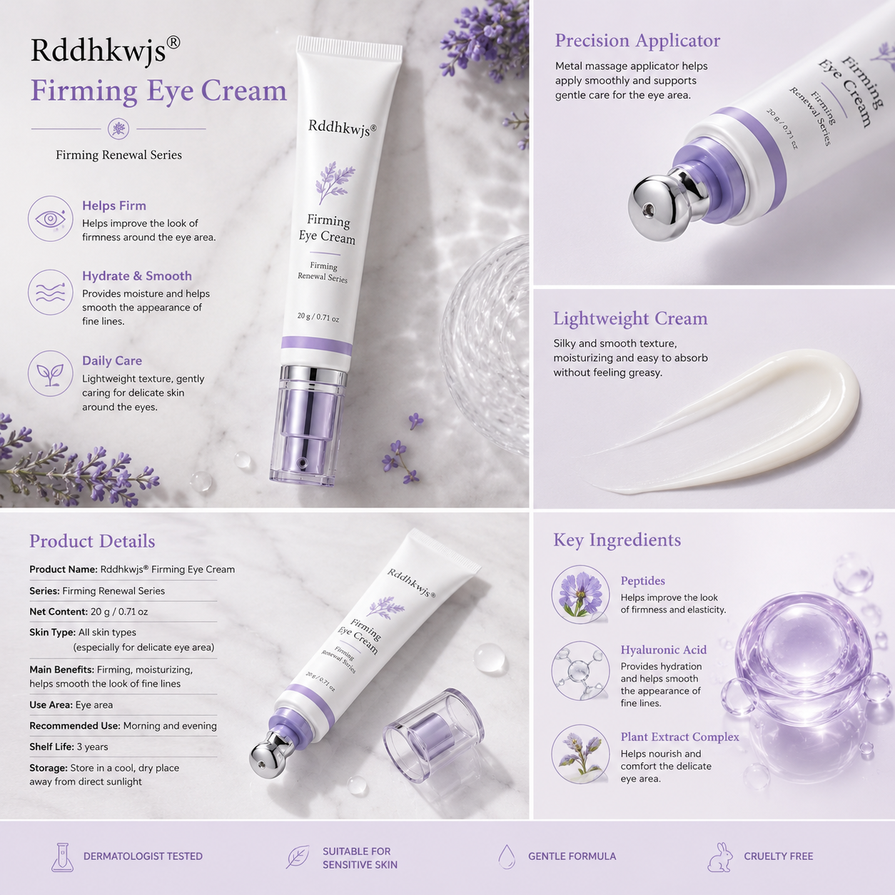 Rddhkwjs® Firming Eye Cream