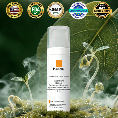 Purelora® Ревитализиращ есенциален крем с екстракт от стволови клетки, EGF и медни пептиди