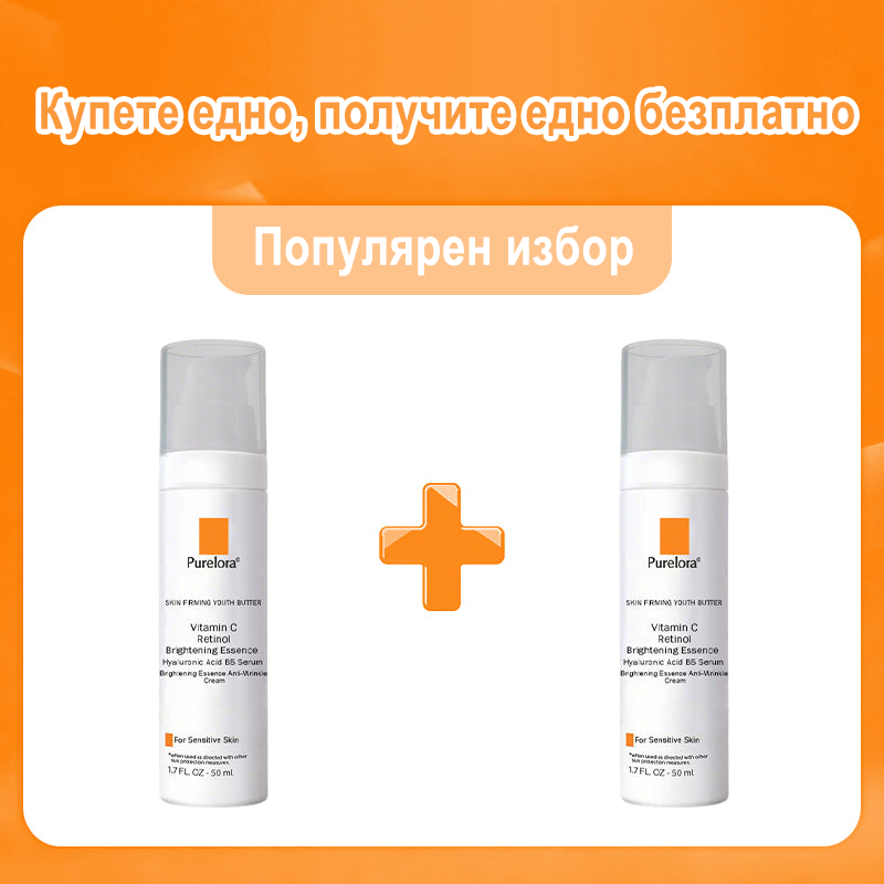 Purelora® Ревитализиращ есенциален крем с екстракт от стволови клетки, EGF и медни пептиди